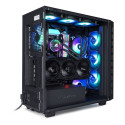 "Sharkoon Rebel C80M RGB ATX 1xMetall Black"