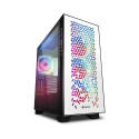 "Sharkoon Elite Shark CA300H ATX 2xGlas White"