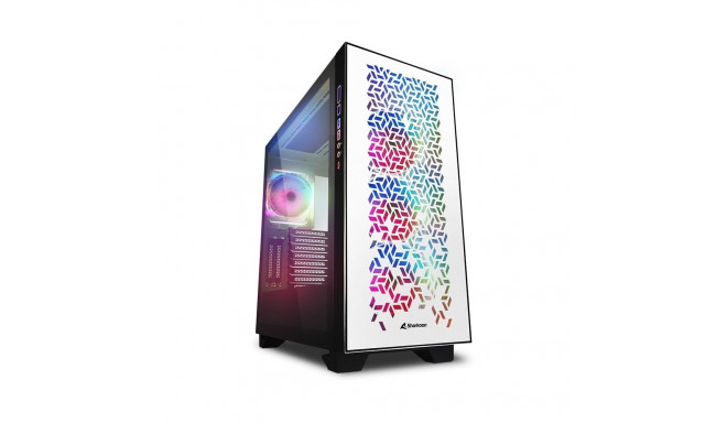 "Sharkoon Elite Shark CA300H ATX 2xGlas White"