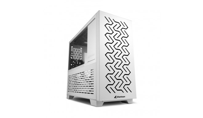 "Sharkoon MS-Z1000 mATX/ITX 1xGlas White"