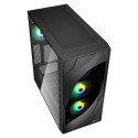 "Sharkoon Rebel C80G RGB ATX 1xGlas Black"