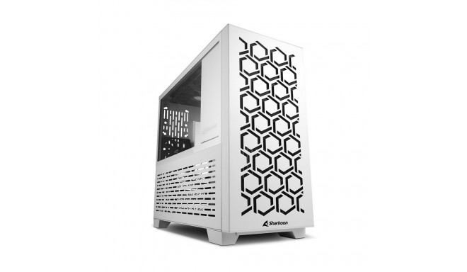 "Sharkoon MS-Y1000 mATX/ITX 1xGlas White"