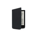 "Pocketbook Shell Cover - straight lines black"