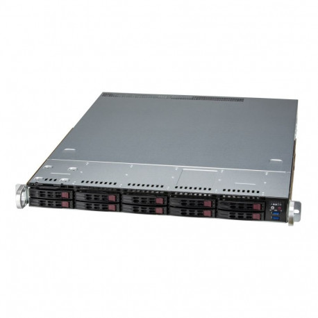"Server Supermicro 1U 10x2.5"" hot-swap SAS3/SATA/NVMe drive 2x860W"