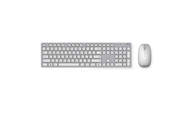 "Asus W5000 kabelloses Tastatur-Maus-Set. dt. Layout. Weiß"