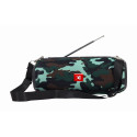"gembird Tragbare Bluetooth-Lautsprecher mit Antenne camo"