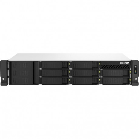 "QNAP TS-864eU-RP-8G 2U 8-bay short depth 30,48cm 12Zoll rackmount NAS Intel Celeron N5095 quad-core