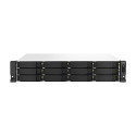 "QNAP TS-1264U-RP-8G 2U 12-Bay rackmount NAS Intel Celeron N5095 quad-core 8GB onboard not expandabl