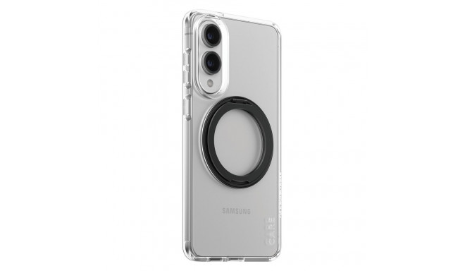 "CARE Feature Case Kickstand Compatible Galaxy S25 Edge clear"