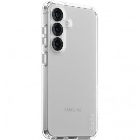 "CARE Flagship Case Clear w. Clear Frame Galaxy S25"