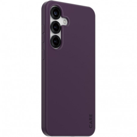 "CARE Fashionable Case Plum Purple w. QI Galaxy S25 Plus"