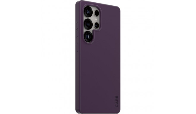"CARE Fashionable Case Plum Purple w. QI Galaxy S25 Ultra"