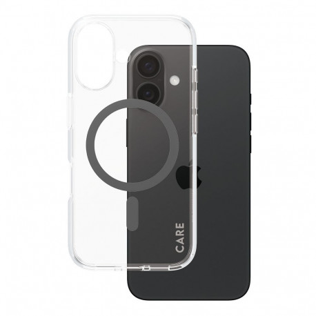 "CARE Case Flagship Black MagSAFE iPhone 16"