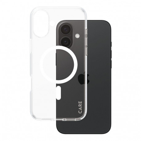 "CARE Case Flagship White MagSAFE iPhone 16 Plus"