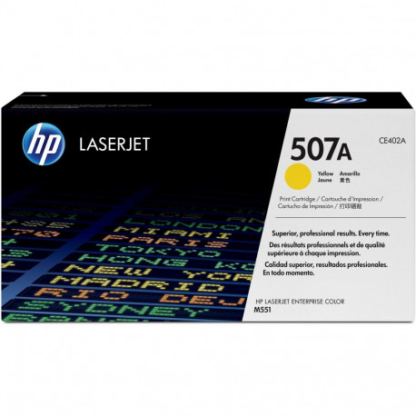 "HP Toner 507A CE402A Gelb"