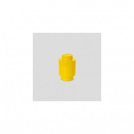 "Room Copenhagen LEGO Storage Brick 1 rund gelb (gelb)"