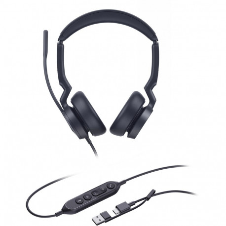 "Yealink Headset UH46 Dual UC USB-C/A"