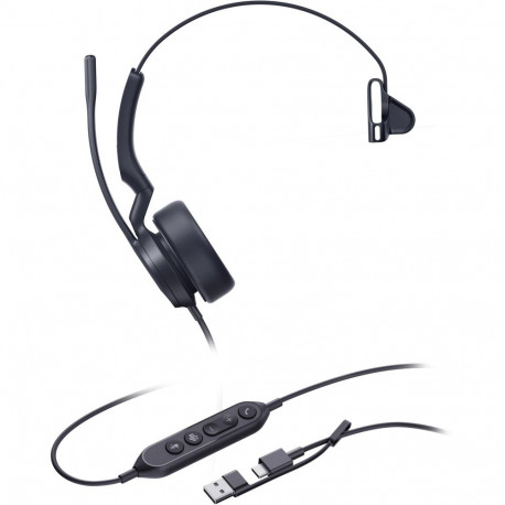 "Yealink Headset UH44 Mono Teams USB-C/A"