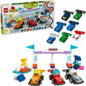 "LEGO 10445 DUPLO F1 Team Rennautos mit Rennfahrern" "LEGO 10445 DUPLO F1 Team Rennautos mit Rennfahrern"