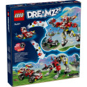 "LEGO 71497 DREAMZzz Coopers Tiger-Mech und Zero's Hot Rod Auto"