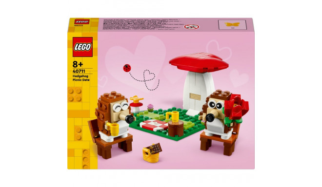 "LEGO 40711 Iconic Igel und ihr Picknick-Date"