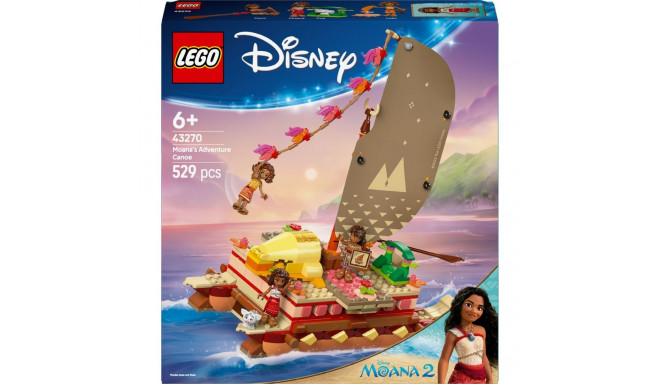 "LEGO 43270 Disney Princess Vaianas Abenteuerflo"