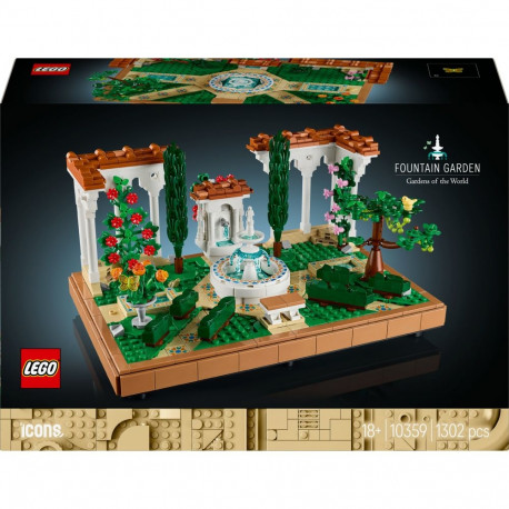 "LEGO 10359 Icons Springbrunnengarten"