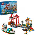 "LEGO 60422 City Hafen mit Frachtschiff"