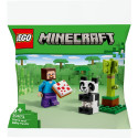 "LEGO 30672 Minecraft Steve mit Baby-Panda (Polybag)"
