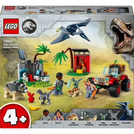 "LEGO 76963 Jurassic World Rettungszentrum fr Baby-Dinos"