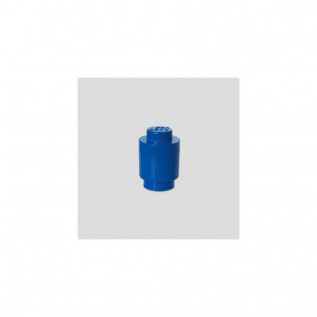 "Room Copenhagen LEGO Storage Brick 1 rund blau (blau)"