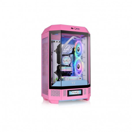 "Thermaltake The Tower 300 Bubble Pink(pink. Tempered Glass)"