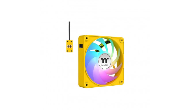 "140mmThermaltake CT140 EX ARGB Sync PC Cooling Fan Bumblebee 3 Pack"