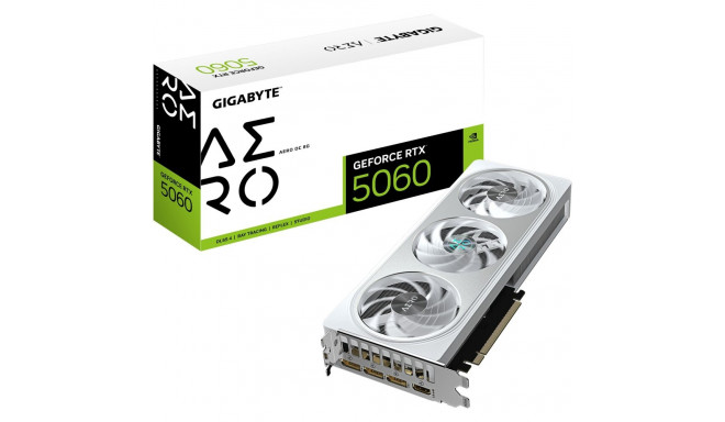 "RTX 5060 8GB GIGABYTE AERO OC 8GB GDDR7 3 Fan"