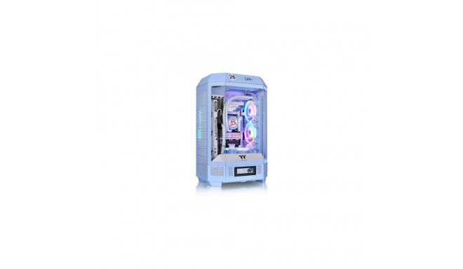 "Mini Thermaltake The Tower 300 Hydrangea Blue"