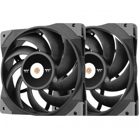 "120mm Thermaltake Toughfan 12 Performance Fan PWM 500-2000rpm - 2Pack"