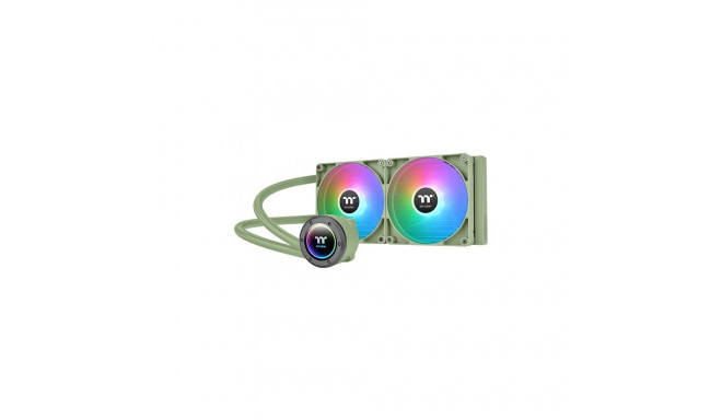 "K Wasserkühlung Thermaltake TH280 V2 ARGB Sync All-In-One Liquid Cooler Matcha Green"