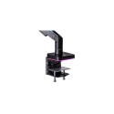 "Thermaltake Single RGB Gaming Monitor Arm 17""-49"" Black"