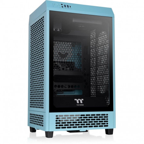 "Mini Thermaltake The Tower 200 TG Turquoise"