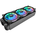 "120mm Thermaltake Riing Duo 12 RGB Radiator Fan 3 Pack Black"