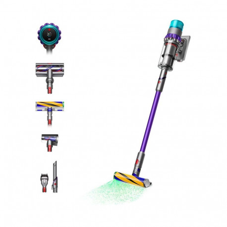 "Dyson Gen5Detect Absolute Kabelloser Staubsauger (Rot/Silber/Türkis)"
