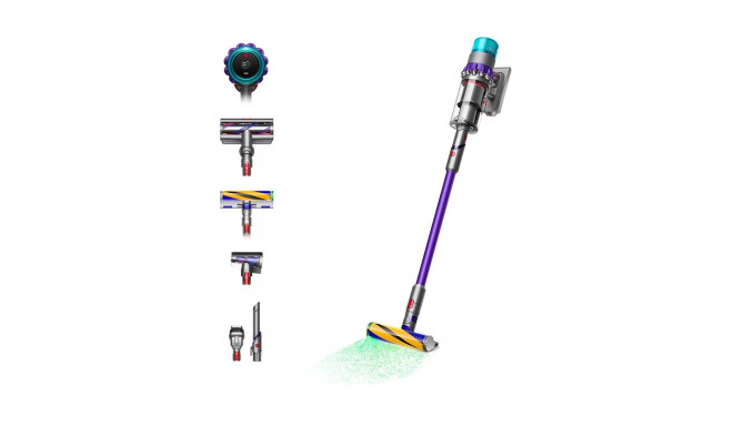 "Dyson Gen5Detect Absolute Kabelloser Staubsauger (Rot/Silber/Türkis)"