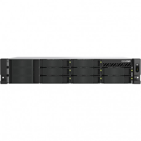 "QNAP TS-855eU-8G 8-bay short depth rackmount NAS Intel Atom C5125 8C 2.8GHz 8GB RAM 2x2.5GbE 2xM.2