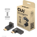 "Club3D Adapter USB 3.2 Typ C  USB 3.2 Typ C gewinkelt St/Bu"