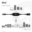 "Club3D Kabel USB 3.2 Typ C  USB Typ A 5Gbps St/Bu 10m"