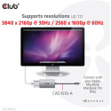 "Club3D Adapter USB 3.2 Typ C > DVI-D HDCP Off aktiv St/Bu"