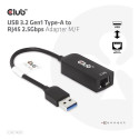 "Club3D Adapter USB 3.2 Typ A > RJ45 2.5Gb"