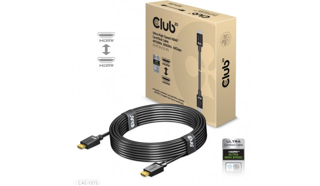 "Club3D HDMI-Kabel A -> A 2.1 Ultra High Speed 10K HDR 5m retail"