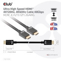 "Club3D HDMI-Kabel A -> A 2.1 Ultra High Speed 10K HDR 4m retail"