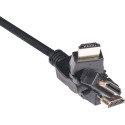 "Club3D HDMI-Kabel A -> A 2.0 360° Drehbar 4K60Hz UHD 2 Meter retail"